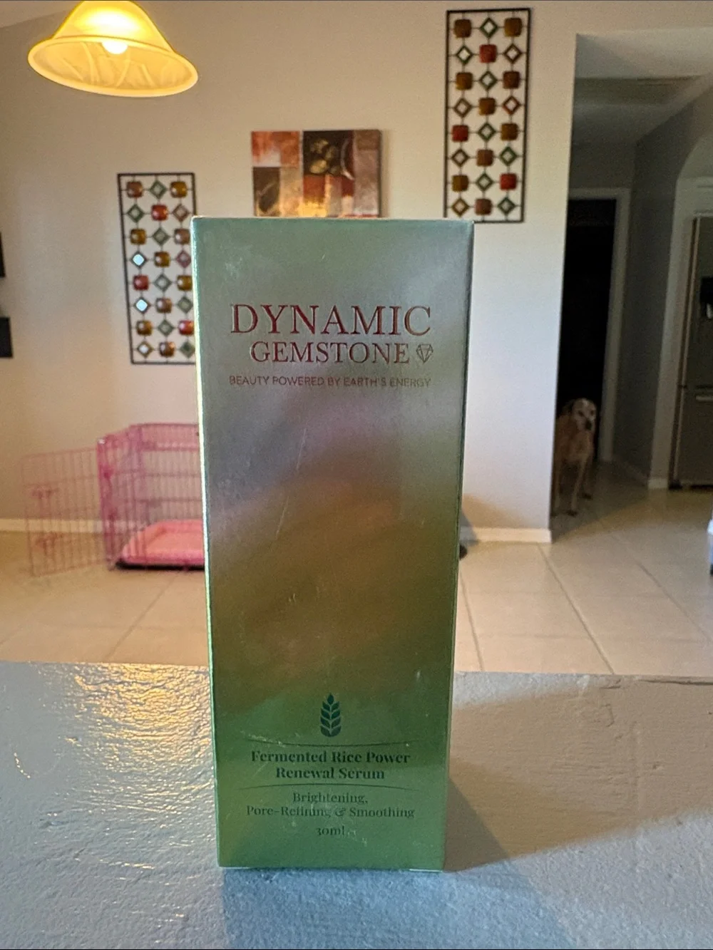Dynamic Gemstone Fermented Rice Renewal Serum — Green